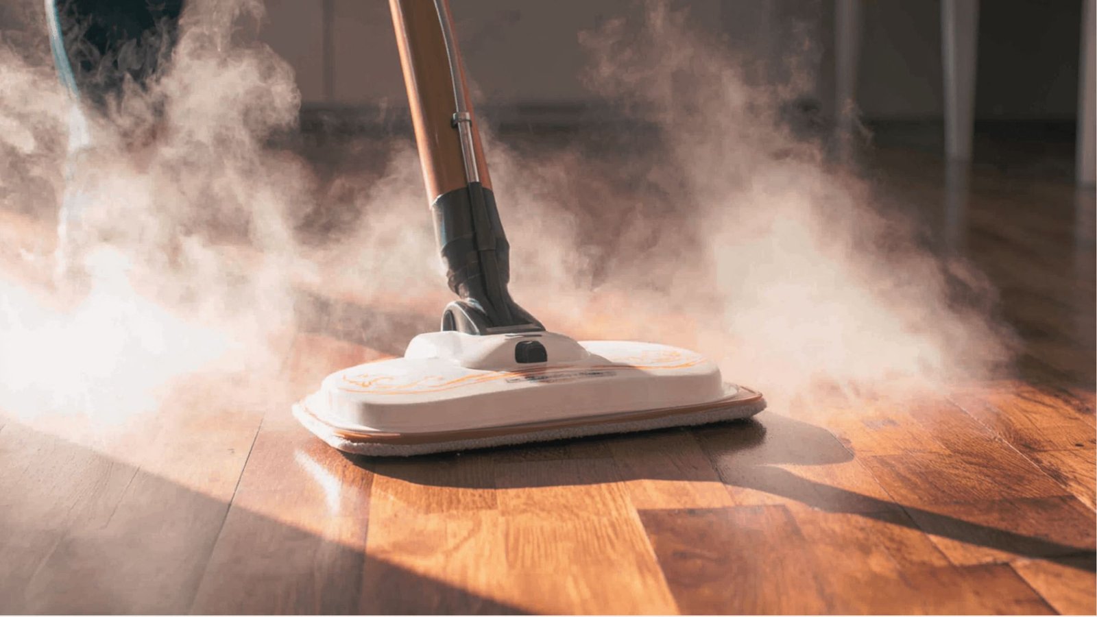 Image showing steam clean hardwood floors.